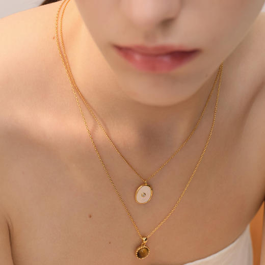 【微信专享款】ARSIS｜纯真年代系列 纽扣项链 商品图10