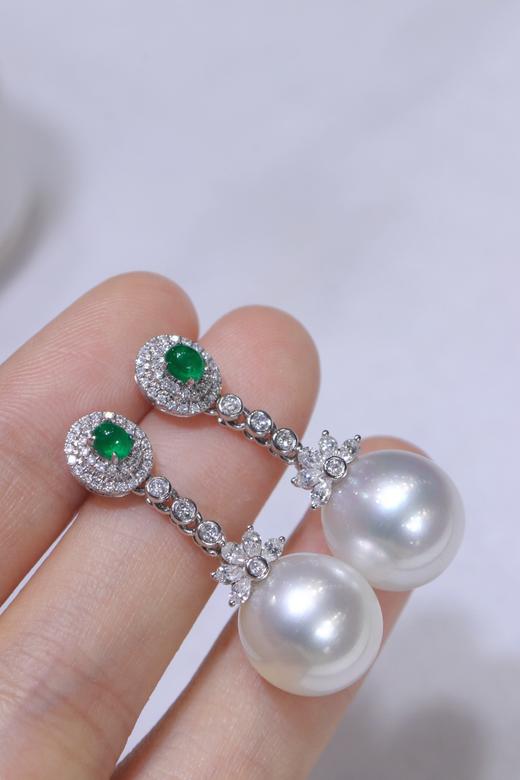 12-13mm澳白耳坠 商品图1