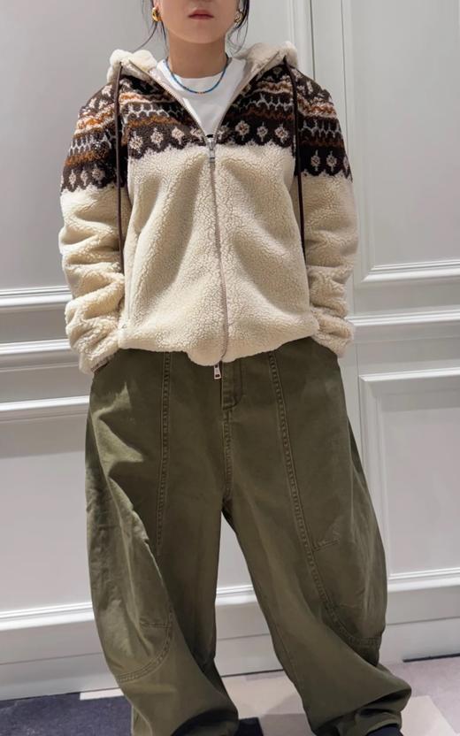 中性款羊羔毛连帽外套zh018 商品图4