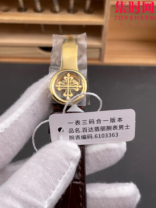 匠”芯“出品 典藏之作——百达翡丽古典5153系列“将官翻盖”男士腕表 表径38mm 儒雅而至~！ 商品图6