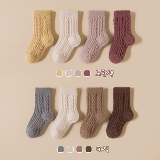 🧦寒冬必备！【叽叽呀呀澳绒保暖中筒袜】🌈澳绒加厚保暖袜，适合3-12岁宝宝，尺码合适🎉 🧸宝妈推荐！ 商品图0