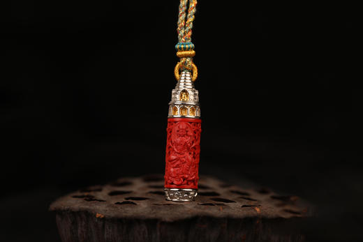 2026启佑朱砂生肖本缘吊坠 商品图5