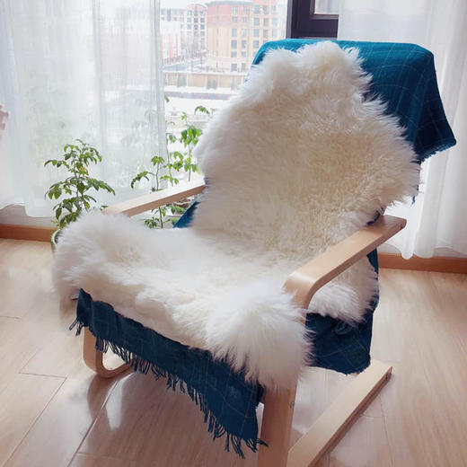 新疆小尾寒羊 羊毛毯 柔软亲肤 羊毛 商品图1