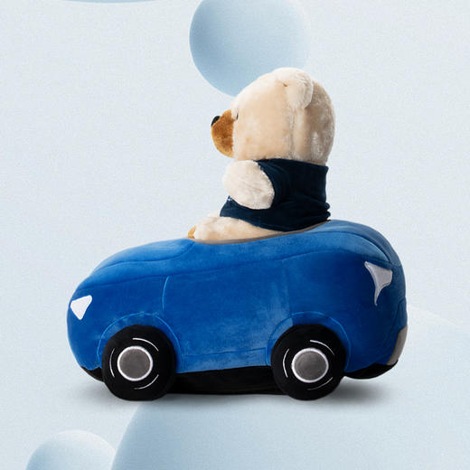 迷你亲亲熊和迷你亲亲熊与乐享小车抱枕 商品图1