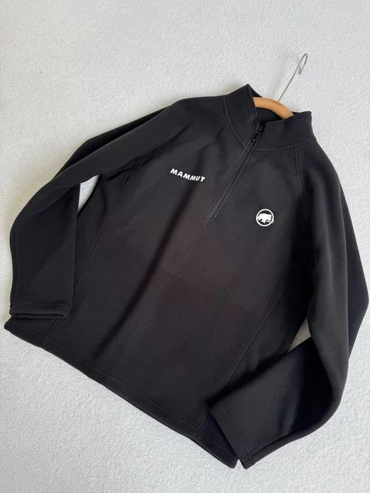 D112014双面摇粒绒半拉链卫衣外套春秋运动户外男士半拉链上衣 商品图9