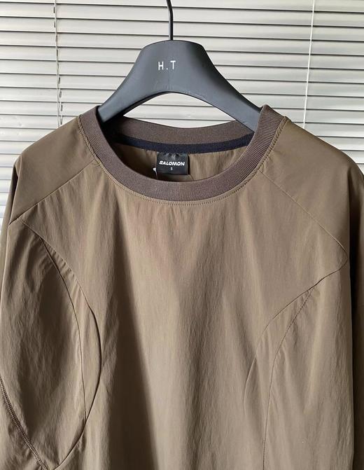 D112013韩国线圆领宽松长袖领口卫衣男女同款 商品图8