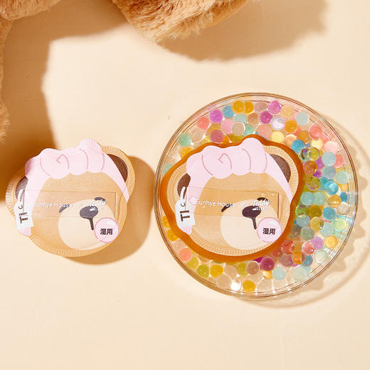 泡澡熊棉花糖粉扑-纪念日百货门店同款168094346 商品图1