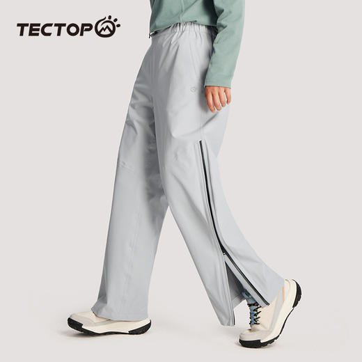 探拓冲锋裤硬壳女士户外防风防水秋冬登山徒步透气耐磨骑行机能裤 商品图7