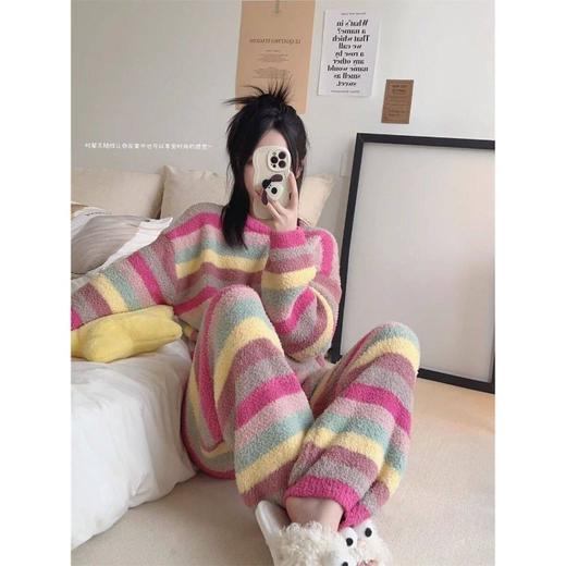 【GZ】无忧购半边绒可爱套头睡衣套装家居服 （截单后3-5天发货) 商品图12