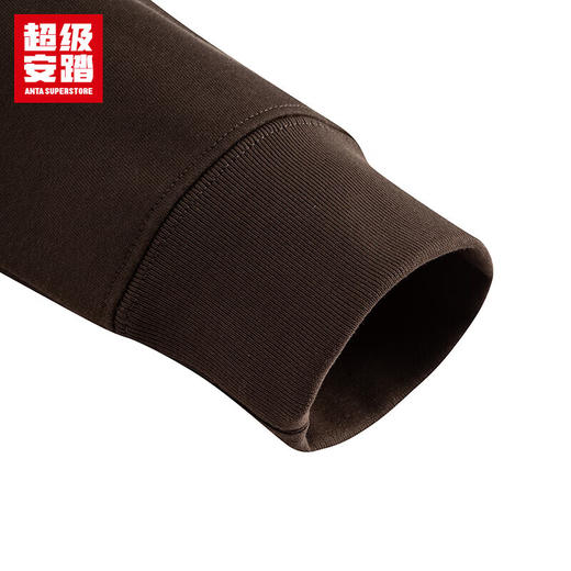 超级安踏呆萌町联名丨圆领卫衣男女同款秋冬加绒保暖宽松套头衫172548714U 商品图4