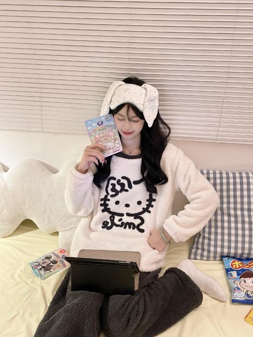 【GZ】无忧购半边绒可爱套头睡衣套装家居服 （截单后3-5天发货) 商品图11