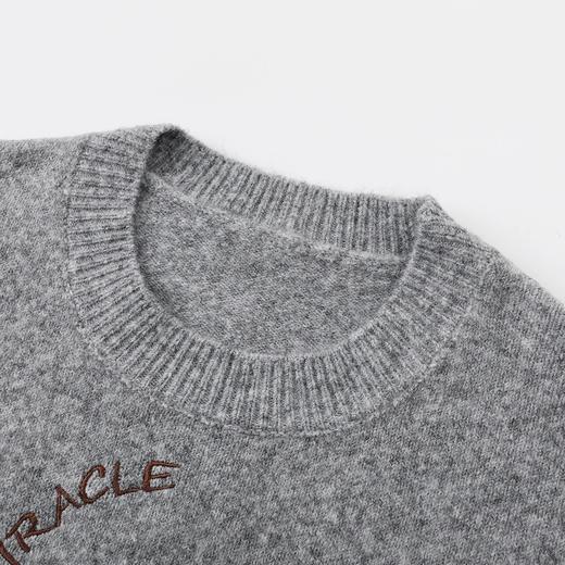 D112056针织衫女2025新款秋冬立体刺绣针织衫 商品图10