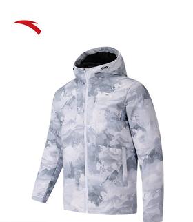 安踏（ANTA）六度芯羽绒服 防泼水防寒羽绒男女同款冬季满印外套172547904