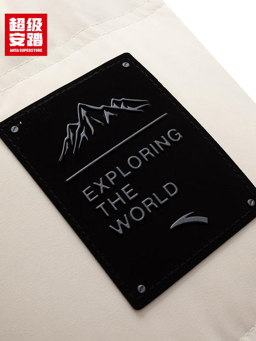 超级安踏中长羽绒服男女同款秋冬防泼水火山岩六度芯保暖外套172546903U 商品图7