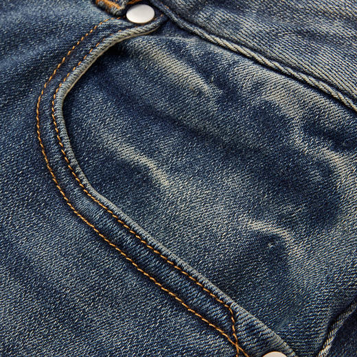 MODE COMMUTER | MC冬季复古水洗直筒型牛仔裤通勤男MCE105034D 商品图3