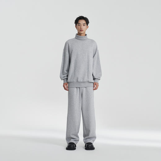 MODE COMMUTER | MC冬季高领卫衣简约休闲时尚通勤男MCE131089D 商品图1