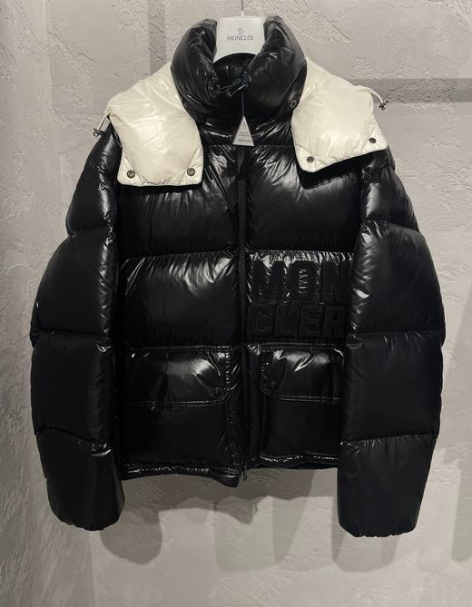 女款拼色连帽羽绒服he018 商品图0