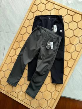 D112018男士都市通勤商务运动休闲裤秋季新款梭织运动加绒长裤