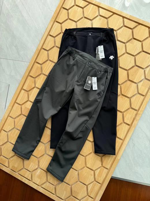 D112018男士都市通勤商务运动休闲裤秋季新款梭织运动加绒长裤 商品图0