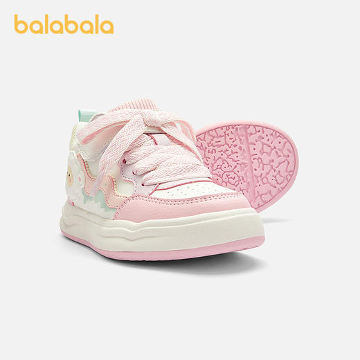 巴拉巴拉童鞋儿童板鞋女童运动鞋子小白鞋2025春秋休闲鞋甜美透气 商品图1