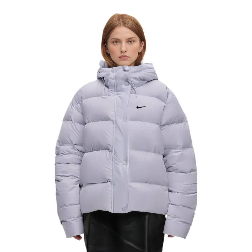 心选丨Nike Therma-FITSportswear Metro 耐克品牌logo宽松连帽保暖羽绒服