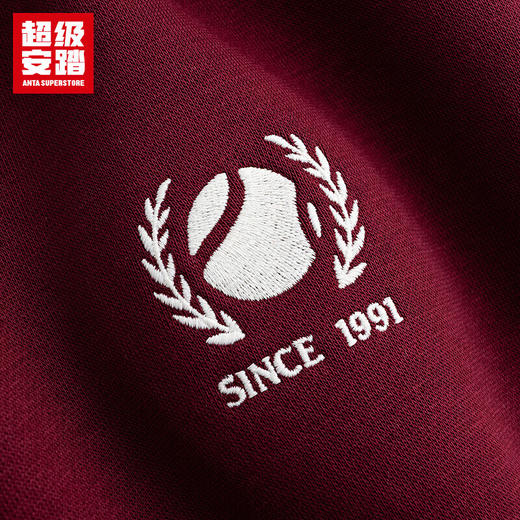 超级安踏加绒连帽外套女士秋冬保暖网球复古休闲百搭运动夹克162548723U 商品图8