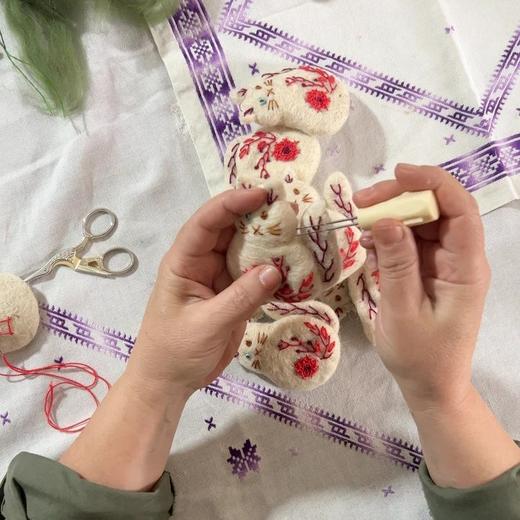 心艺手作:奇趣猫挂饰 Quirky Cat 商品图3