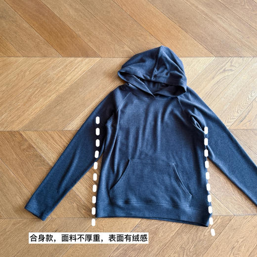 25秋冬--恒温小暖炉~轻糯德绒保温连帽卫衣【包邮+三天无理由退换】 商品图2