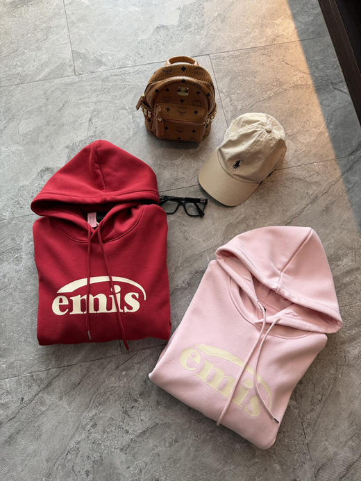 韩国原单emis加绒连帽卫衣8111904 商品图6