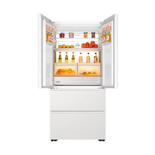 麦浪9系-海尔冰箱BCD-578WGHFD1BYAU1 风吹麦浪设计高端分区收纳 全空间保鲜 594mm专业超薄零嵌 双系统双杀菌 商品图4