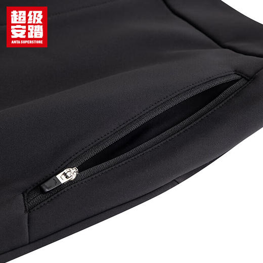 超级安踏加绒微喇运动裤女裤秋冬防泼水修身休闲长裤子女162547502U 商品图4