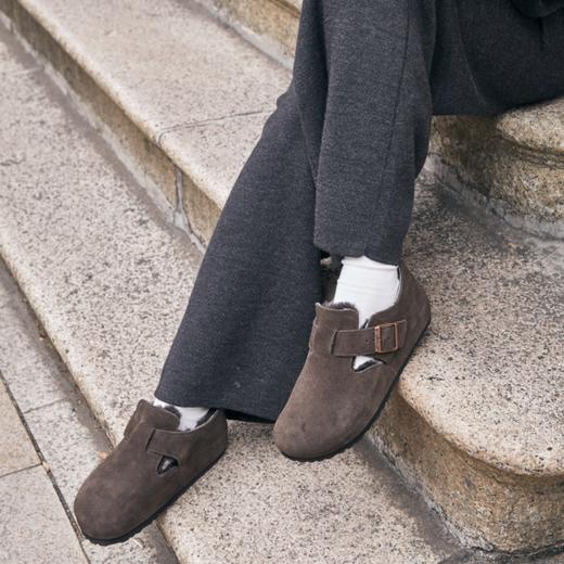 Sacha加毛勃肯鞋|羊皮毛一体，厚实保暖，半拖/全包可选 商品图3