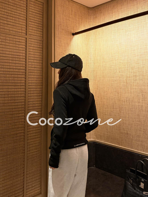 COCO ZONE 刘 一一 连帽拉链长袖外套 CD1A1627 商品图1