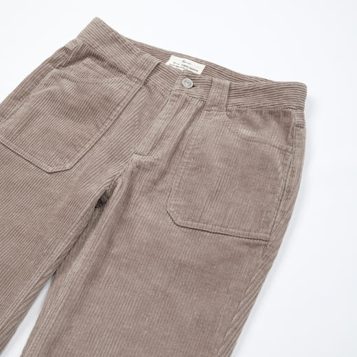 ROMI STUDIO高支加厚灯芯绒复古做旧中腰阔腿微喇长裤RWDSXY1567 商品图3