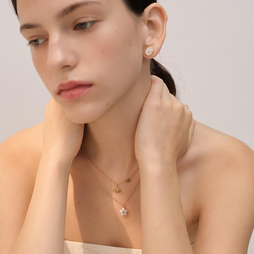 【微信专享款】ARSIS｜纯真年代系列 巴洛克星辰项链 商品图5