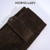 NORNS LADY诺恩 冬季新款长款外套长袖灯芯绒保暖外套 H25WZ02812-12.16直播 商品缩略图3