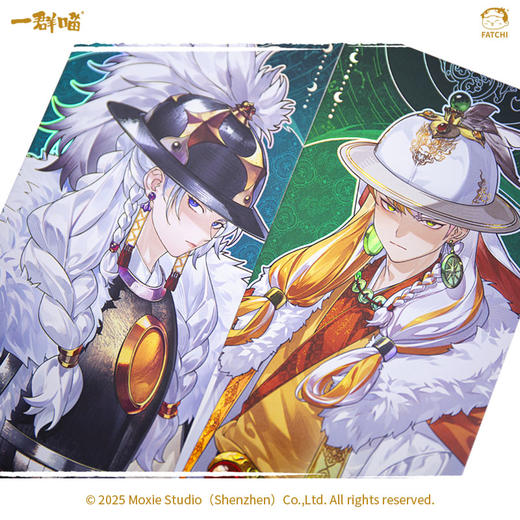 【元末明初系列镭射票】如果历史是一群喵 逆向镭射票 商品图2