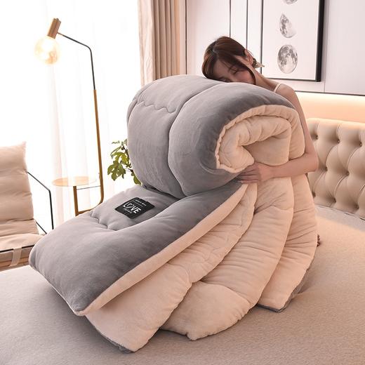 【YW】无忧购冬季厚被子双面加绒加厚保暖被芯（截单后3-5天发货) 商品图5