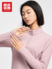 超级安踏加绒长袖运动T恤女士秋冬保暖甲壳盾修身立领套头衫162547401U 商品缩略图2