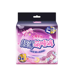 七度空间萌动裤4片装QKMD8904(M)（6903244378628）