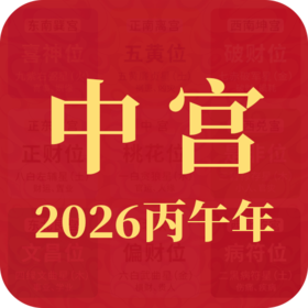 2026丙午年九宫飞星【中宫】布局指南