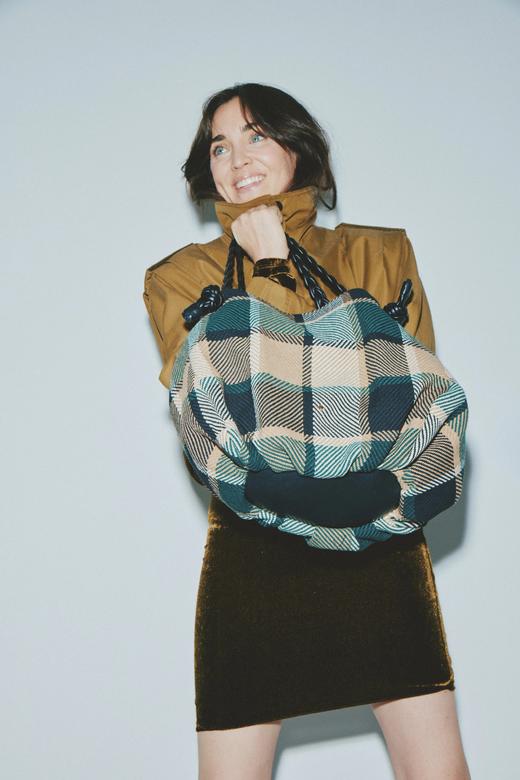 HERBERT LE GRAND CHOUCHOU TARTAN 商品图0