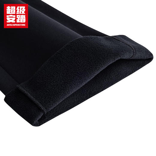 超级安踏加绒微喇运动裤女裤秋冬保暖修身显瘦休闲长裤子女162548310UN 商品图8