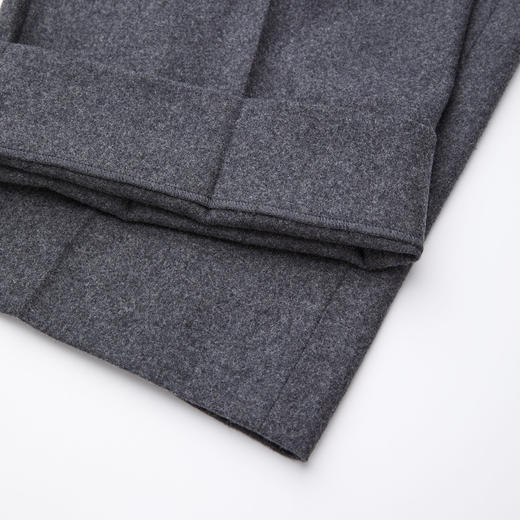 ROMI STUDIO“松弛休闲”羊绒羊毛混纺立体压褶西装长裤RWCWXG6641 商品图4