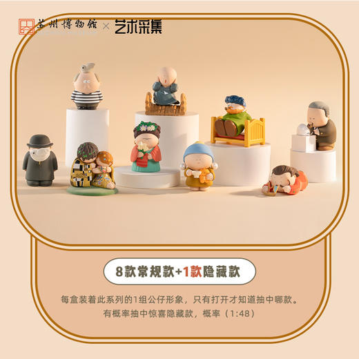 苏州博物馆 你好啊大艺术家盲盒 商品图2