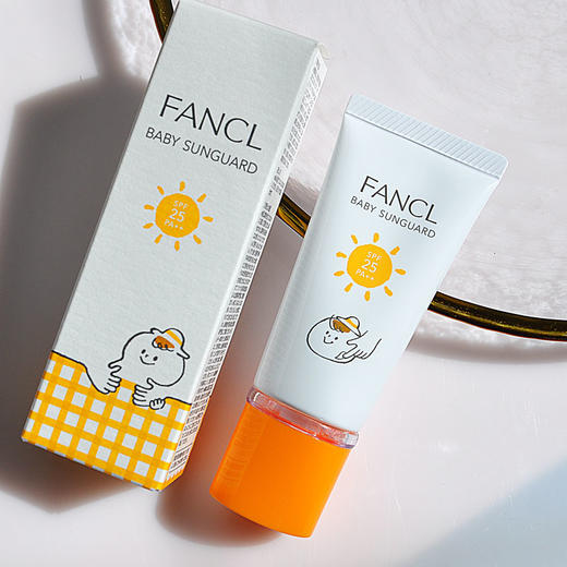 fancl芳珂儿童防晒霜 宝宝儿童物理防晒 30g  SPF 25++ 商品图3