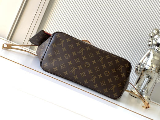 秋冬特惠💰1290 渠道级LV【全钢五金 变码芯片】te级LV 全套包装 41178老花玫红 经典购物袋 中号 商品图3