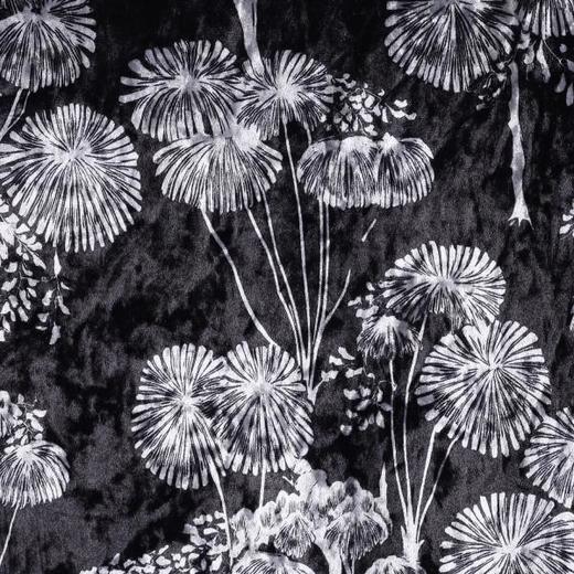 SDSA男士秋冬新款痞帅男装简约撞色植绒花卉半高领长袖T恤百搭潮 商品图2