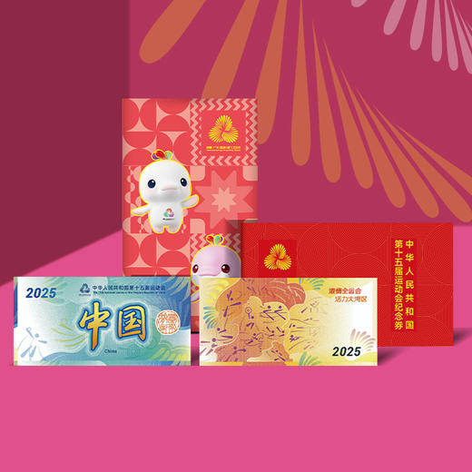 中国第十五届运动会纪念券 中国版 单张十五届全运会纪念券 十五运券 商品图0