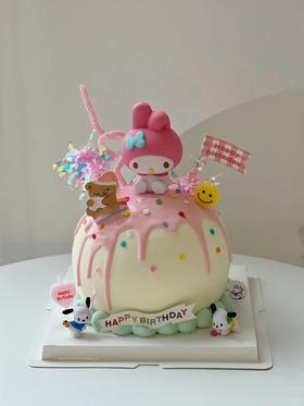 【周年庆精选】Q萌美乐蒂 创意球型蛋糕